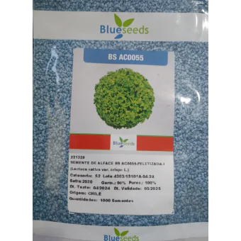 Semente Alface BS AC0055 PELETIZADA - 1MX