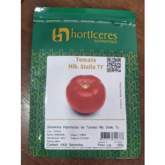Semente Tomate HIBRIDO STELLA TY -1MX